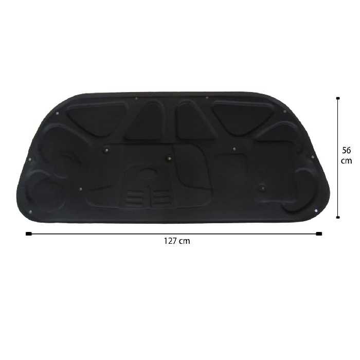 عایق در کاپوت خودرو بابل کارپت کد ks5489 مناسب برای ریو