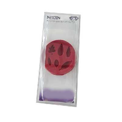 قالب فوندانت نگین طرح برگ