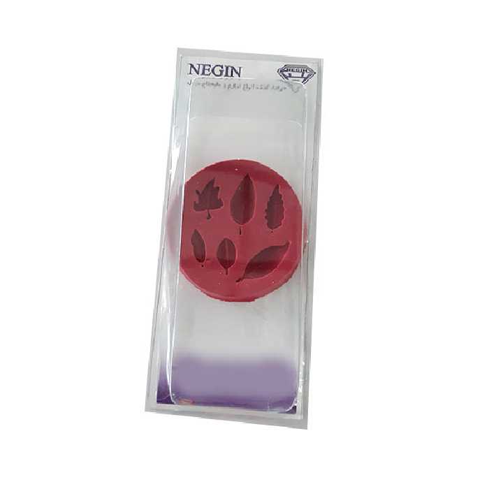 قالب فوندانت نگین طرح برگ