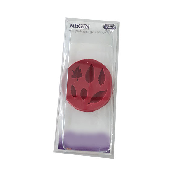 قالب فوندانت نگین طرح برگ