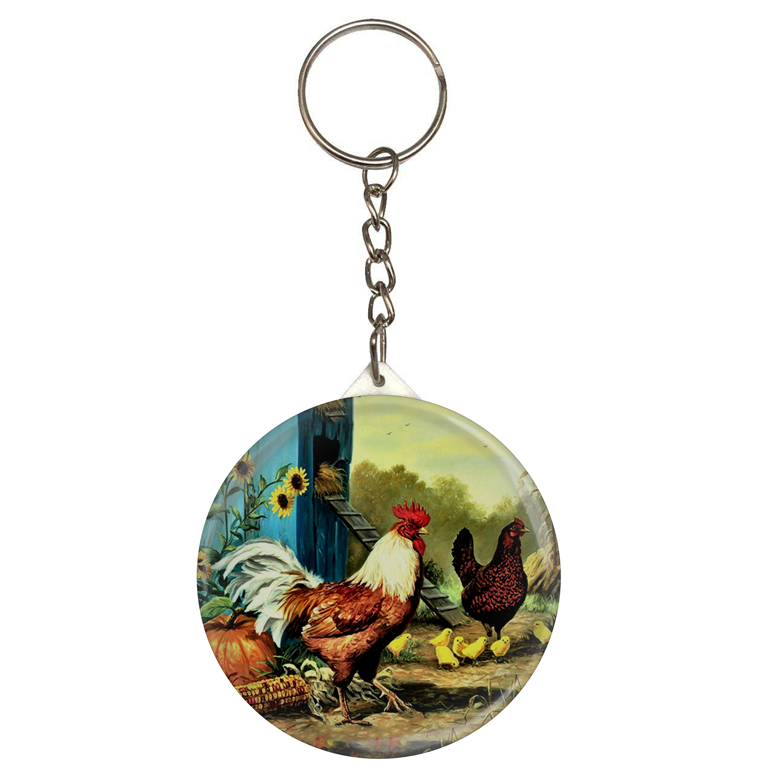 جاکلیدی طرح مرغ و خروس مدل S1610