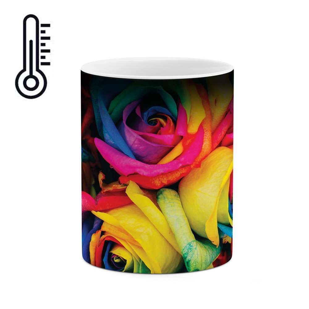 ماگ حرارتی طرح گل مدل mgph01881