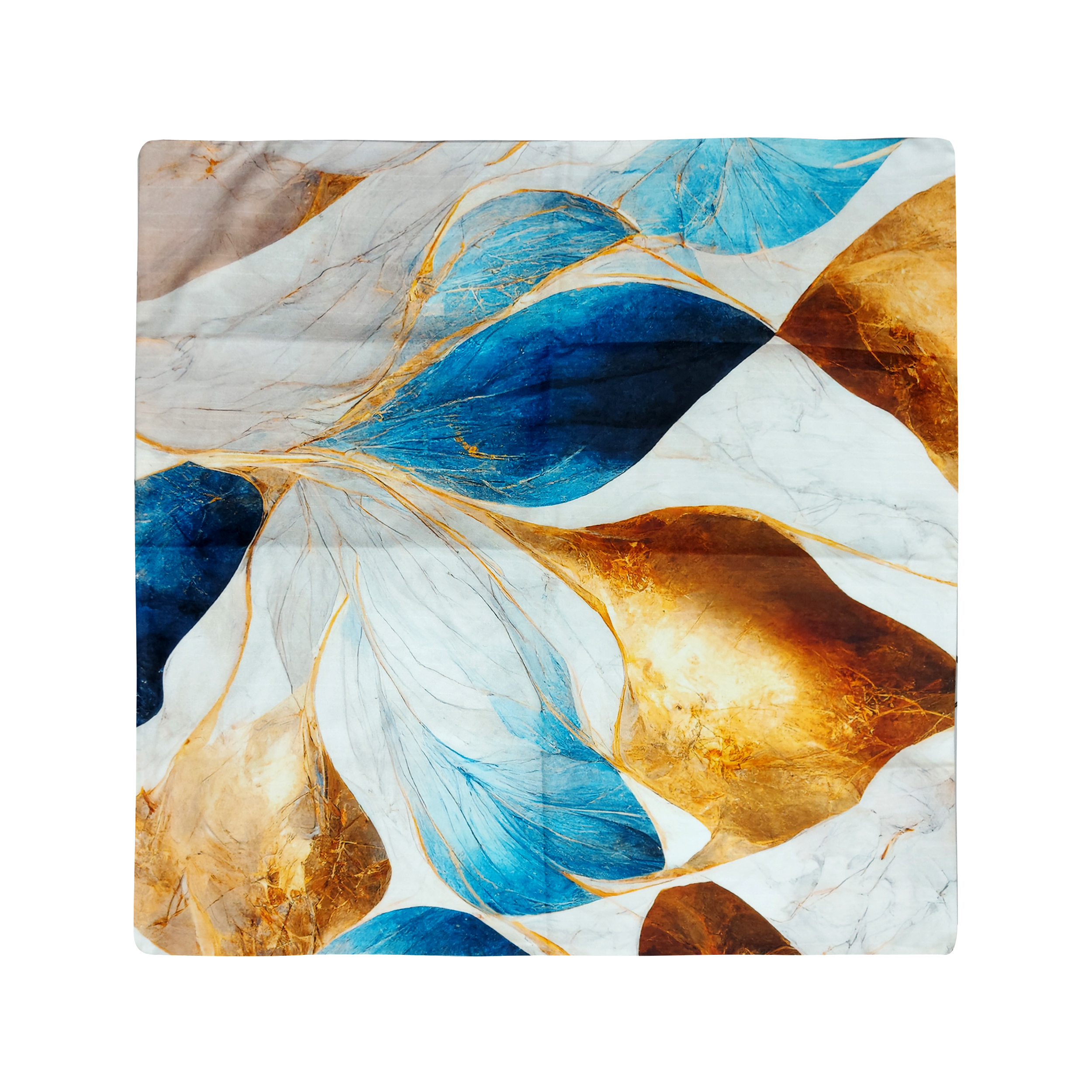 رومیزی مدل 4 گوش طرح برگ سنگی