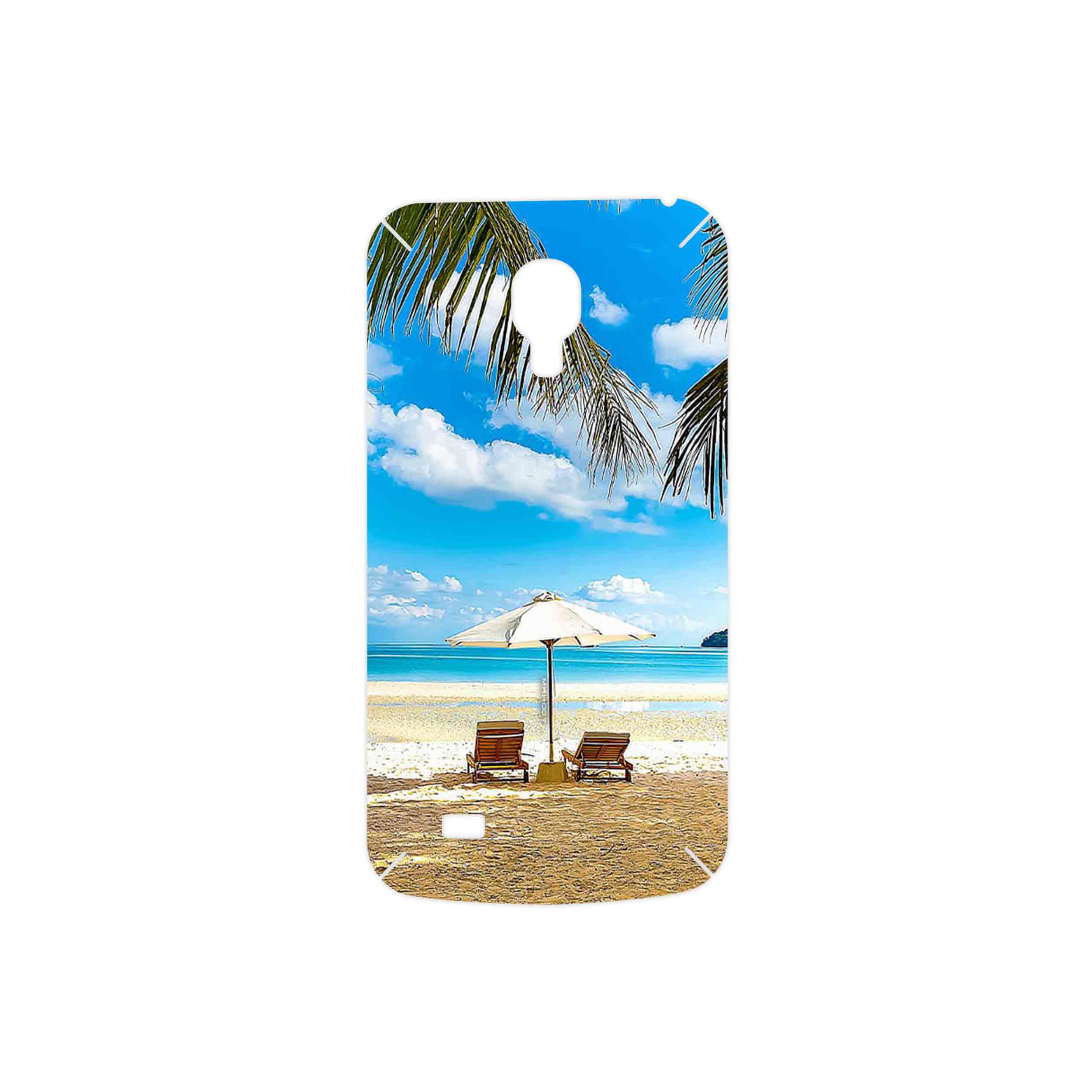 برچسب پوششی ماهوت مدل Beach مناسب برای گوشی موبایل سامسونگ Galaxy S4 mini