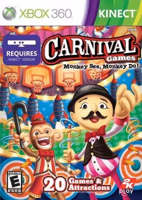 بازی ایکس باکس 360 carnival kinect