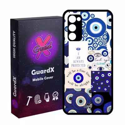 کاور گارد ایکس طرح چشم نظر مدل Glass10430 مناسب برای گوشی موبایل سامسونگ Galaxy S20 FE