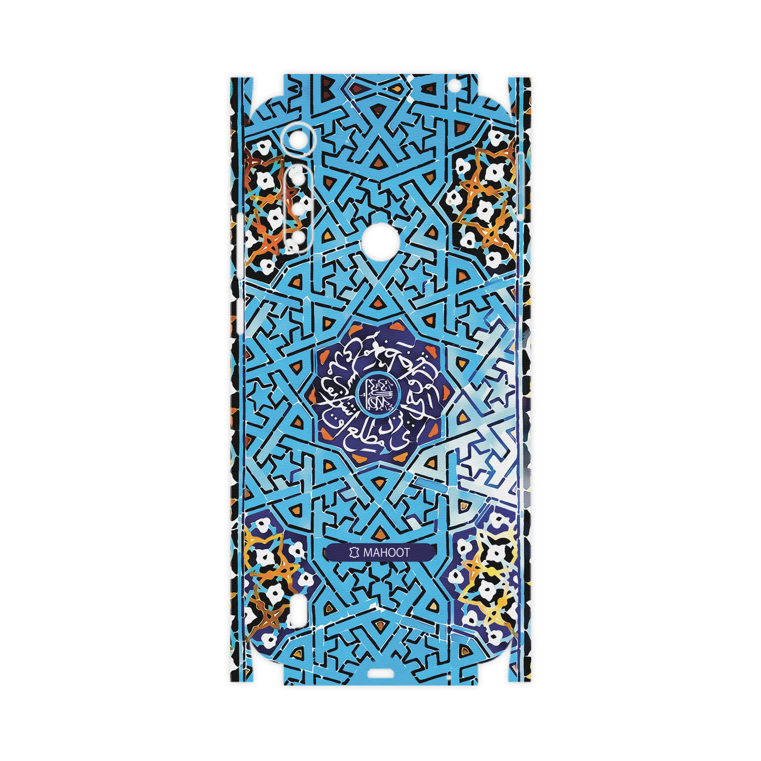 برچسب پوششی ماهوت مدل Slimi-Tile-FullSkin  مناسب برای گوشی موبایل موتورولا Moto G8 Power Lite