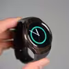 برچسب ماهوت طرح Dark_Walnut_Wood مناسب برای ساعت هوشمند سامسونگ Galaxy Gear S2