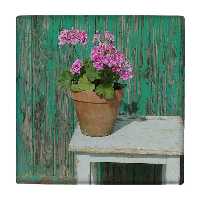 کاشی کارنیلا طرح نقاشی گلدان روی چهارپایه مدل لوحی کد klh660