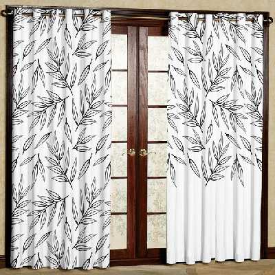 پرده مدل برگ  کد 11 سایز 280x140 سانتی متر