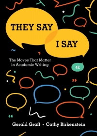 خرید و دانلود نسخه کامل کتاب They Say / I Say: The Moves That Matter in Academic Writing (4th Edition) - Pdf