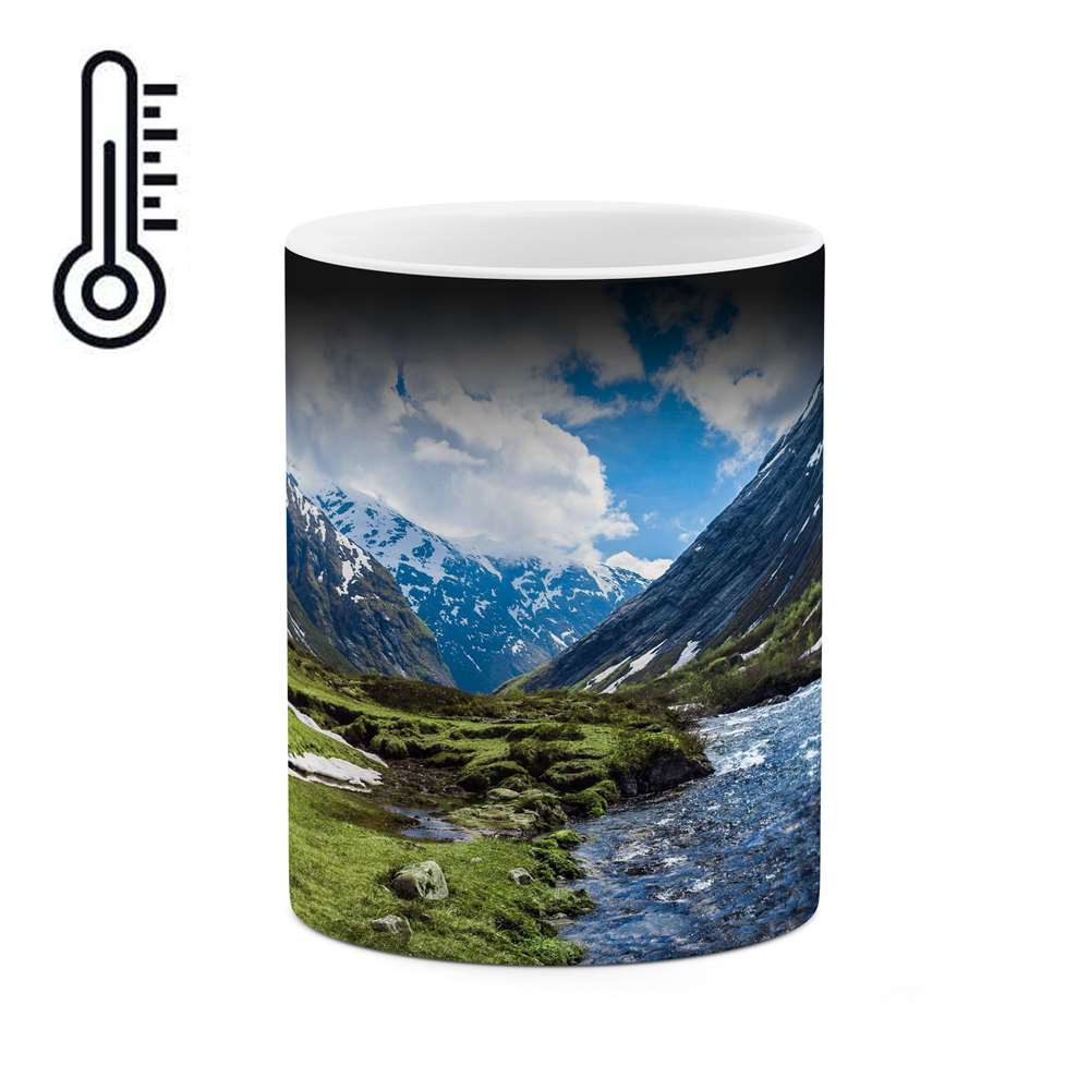 ماگ حرارتی طرح منظره طبیعت  مدل mgph11861