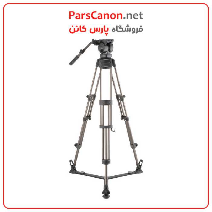 سه پایه فیلمبرداری لیبک مدل Libec LX10 Two-Stage Aluminum Tripod System and H65B Head and Ground-Level Spreader