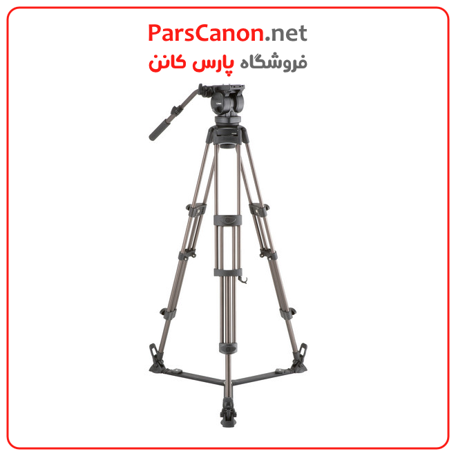 سه پایه فیلمبرداری لیبک مدل Libec LX10 Two-Stage Aluminum Tripod System and H65B Head and Ground-Level Spreader