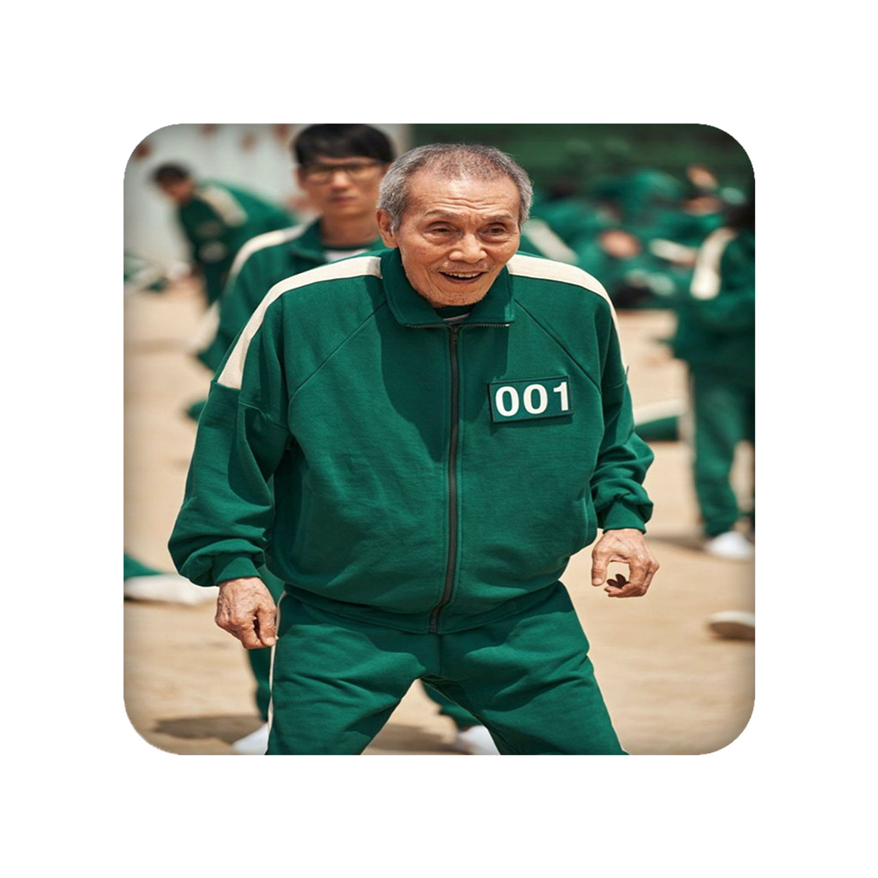 زیر لیوانی مدل Squid Game کد 2203