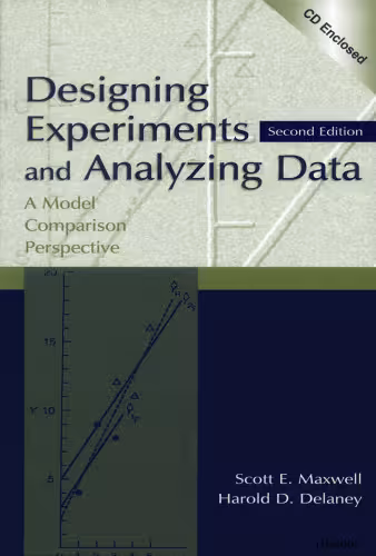 خرید و دانلود نسخه کامل کتاب Designing Experiments and Analyzing Data: A Model Comparison Perspective