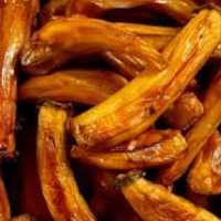 بادمجان سرخ شده در بسته نیم کیلویی(هزینه ارسال به صورت پس کرایه و در مقصد)