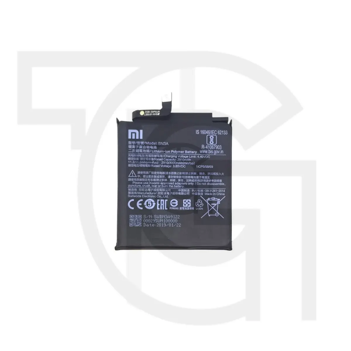باتری شیائومی‌ردمی Battery Xiaomi Redmi M1903C3GH