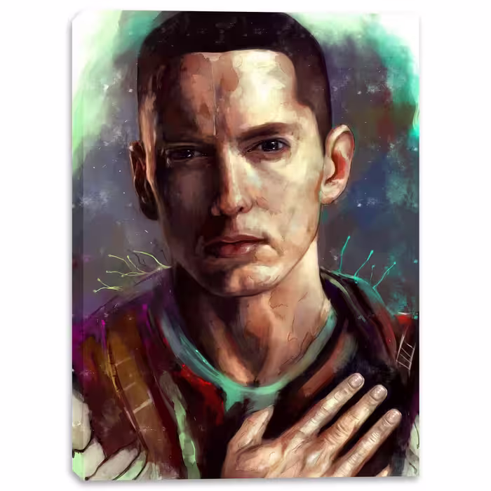 تابلو بوم وی وین آرت کد 124 طرح Eminem