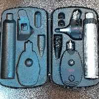 ست معاینه اتوسکوپ افتالموسکوپ هاین آلمانی 