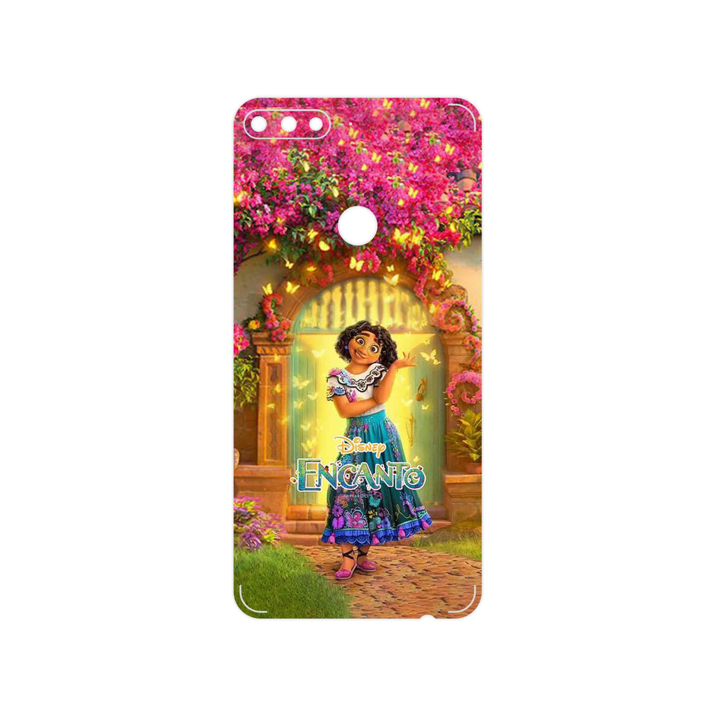 برچسب پوششی ماهوت مدل Encanto مناسب برای گوشی موبایل هوآوی Y7 Prime 2018
