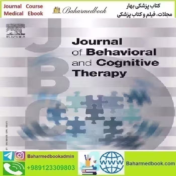 Journal of Behavioral and Cognitive Therapy Volume 30 Issue 1 t