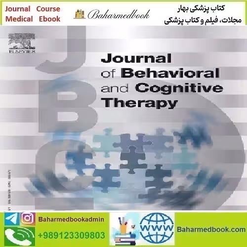 Journal of Behavioral and Cognitive Therapy Volume 30 Issue 1 t