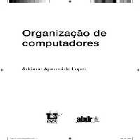خرید و دانلود نسخه کامل کتاب Organização de computadores