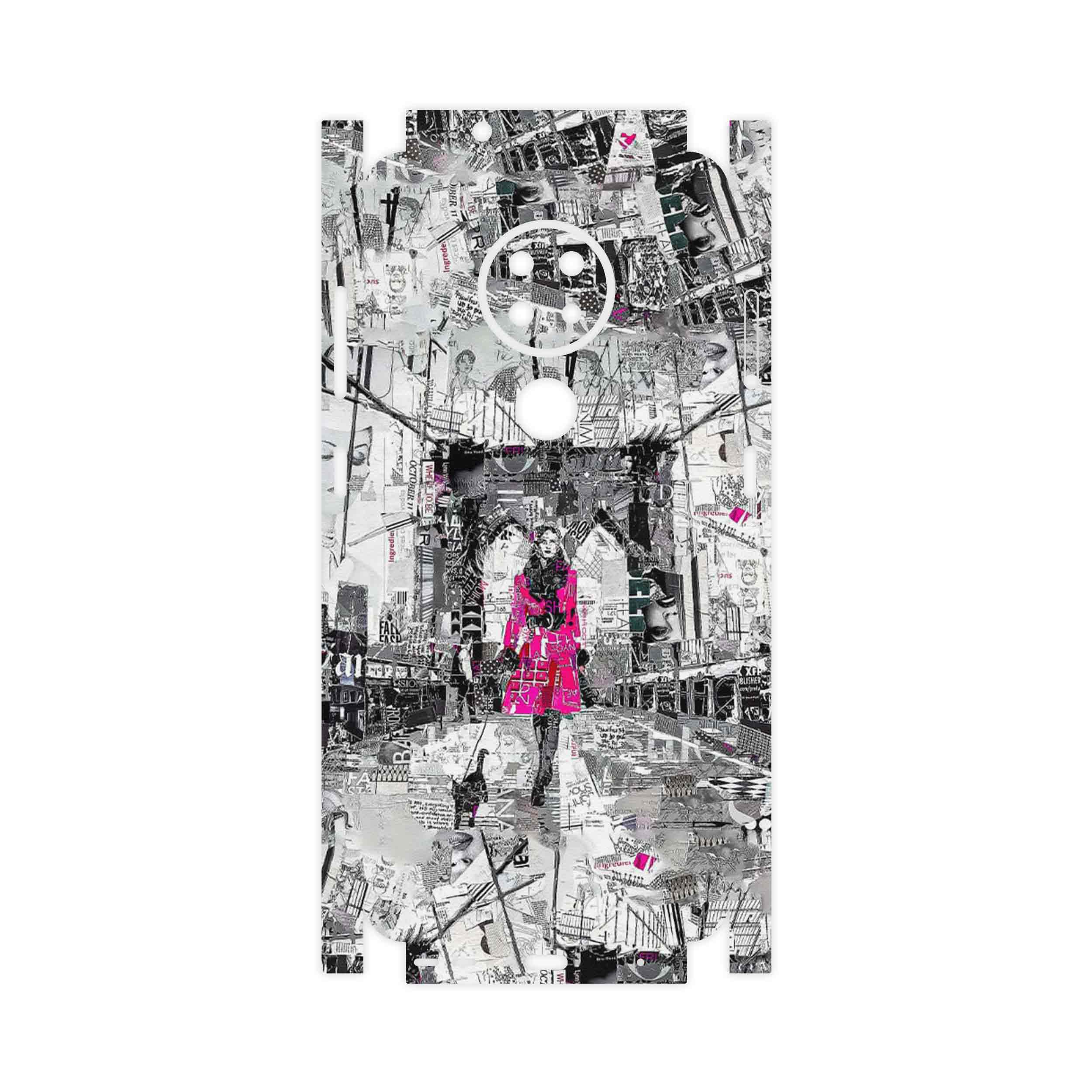 برچسب پوششی ماهوت مدل Collage of Catwalk Bridge-FullSkin مناسب برای گوشی موبایل نوکیا 6.2