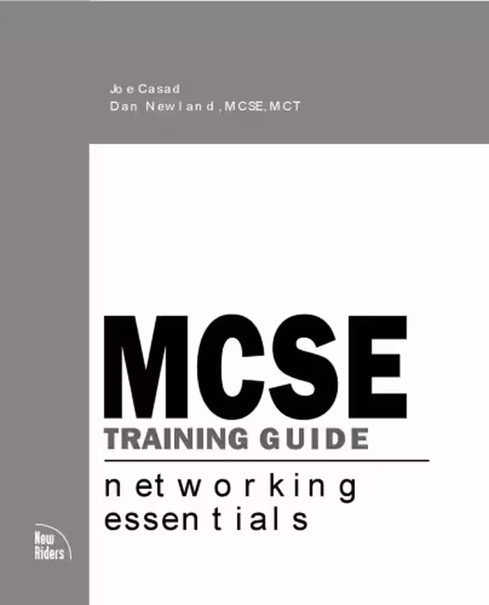 خرید و دانلود نسخه کامل کتاب MCSE Training Guide: Networking Essentials