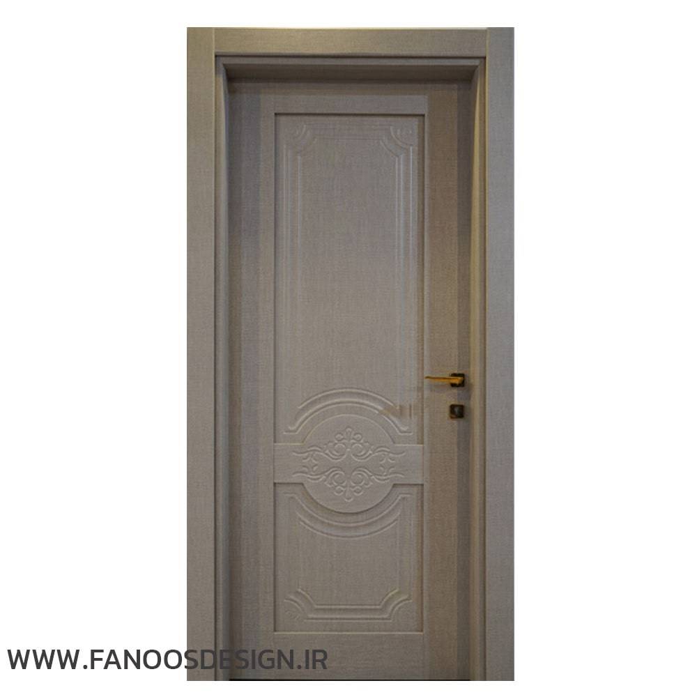 درب ضد آب فومیزه کلاسیک طوسی کد 20051