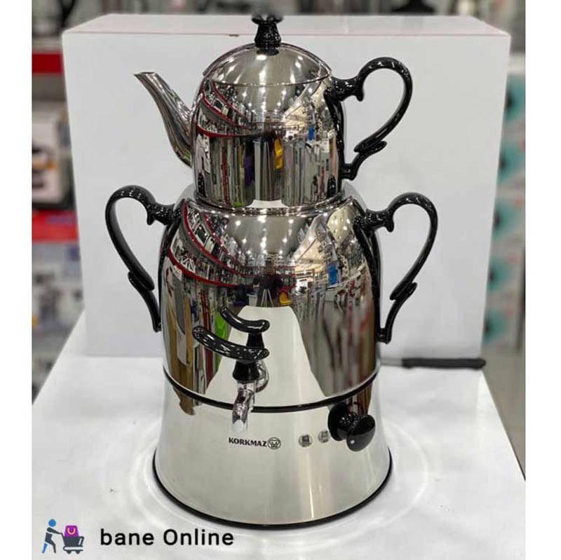 سماور برقی کرکماز ترکیه اصل مدل nosta کد 338 (پس کرایه)