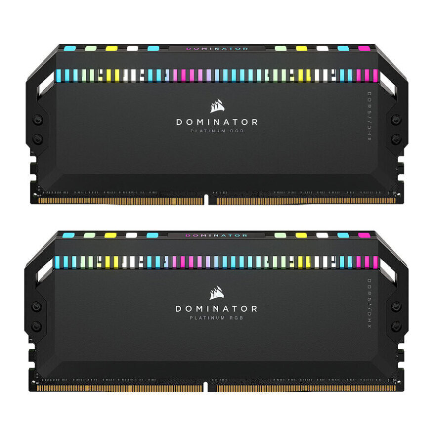رم کورسیر DOMINATOR PLATINUM RGB 32GB 16GBx2 5200MHz CL38 DDR5
