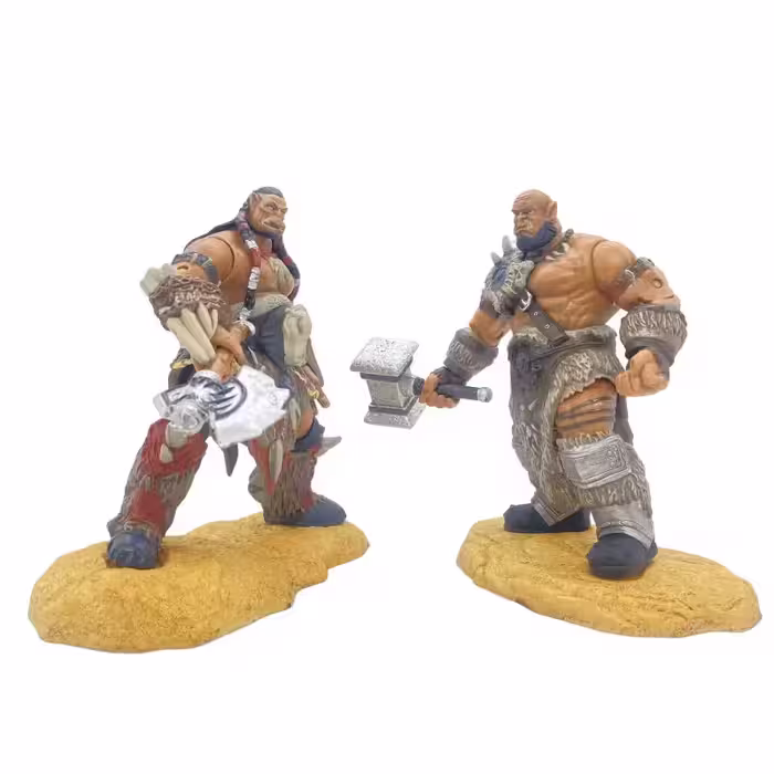 فیگور اورگریم دوم‌همر Orgrim Doomhammer سری وارکرفت Warcraft مجموعه 2 عددی