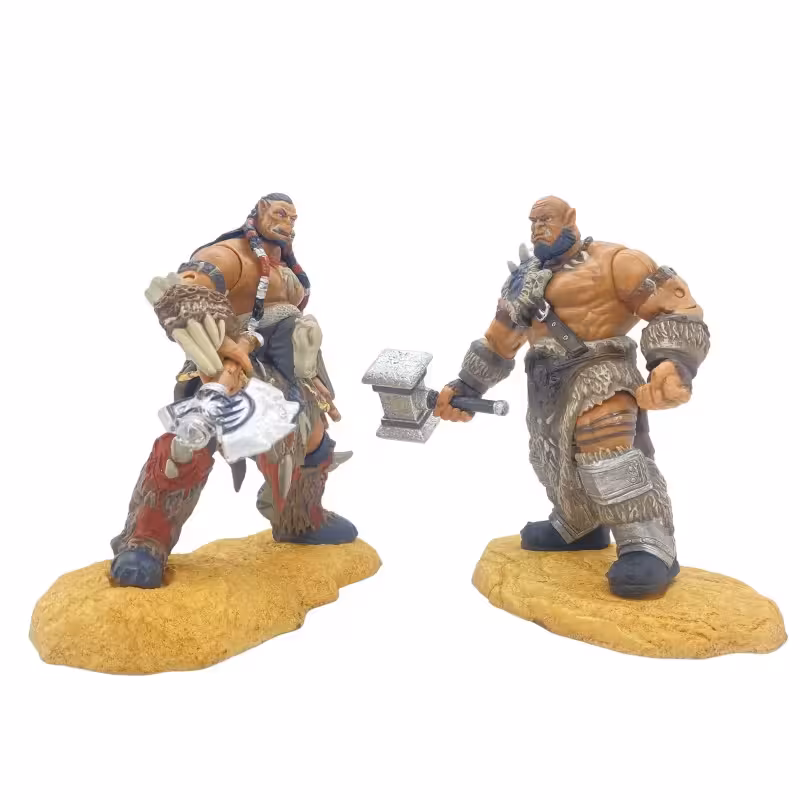 فیگور اورگریم دوم‌همر Orgrim Doomhammer سری وارکرفت Warcraft مجموعه 2 عددی