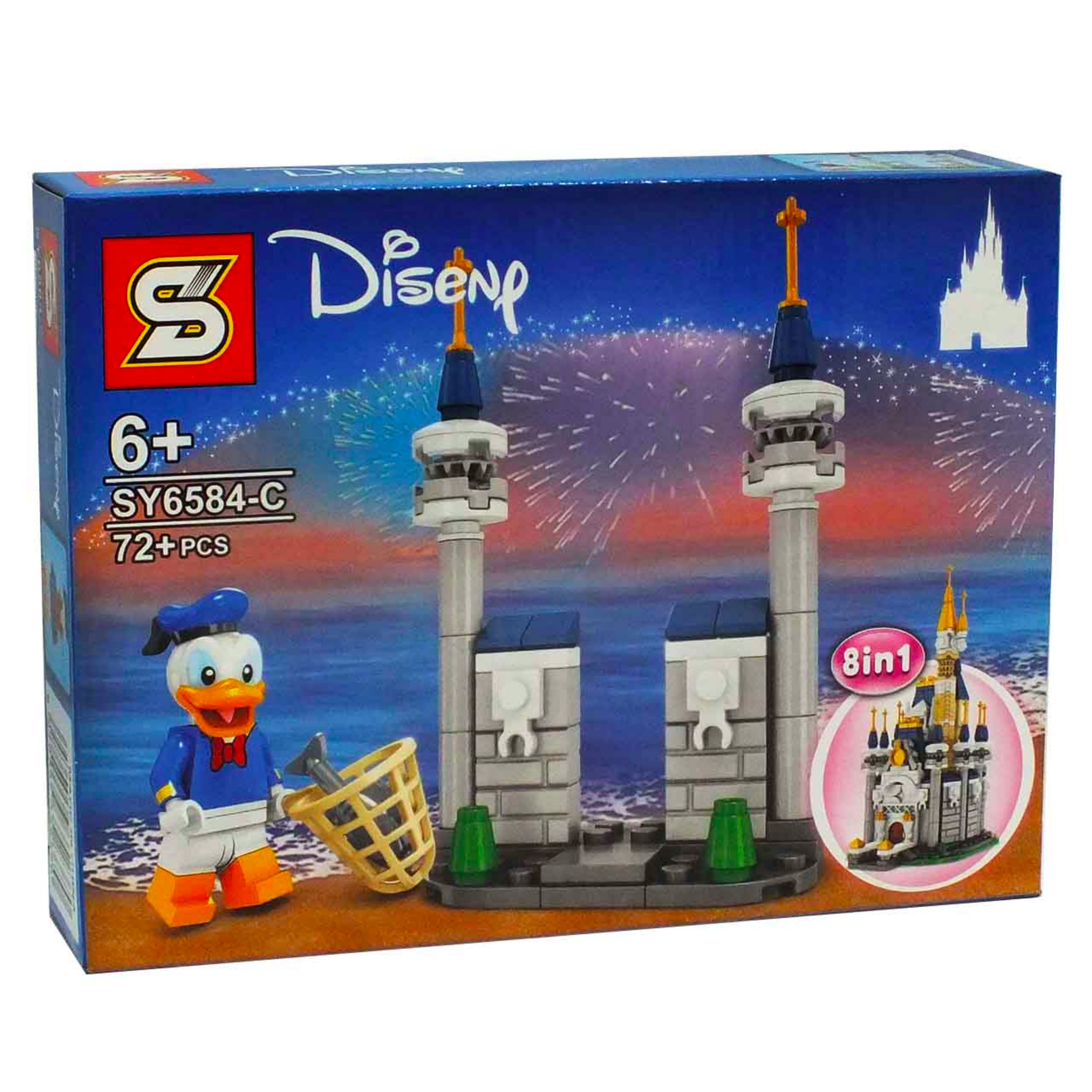 لگو دانلد داک دیزنی لند  -602-1D8 SY 6584C