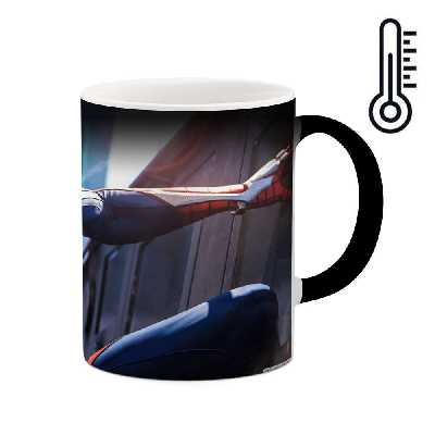 ماگ حرارتی طرح مرد عنکبوتی Spider man  مدل mgph15790