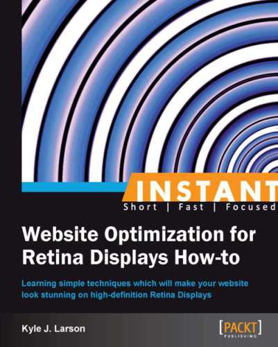 خرید و دانلود نسخه کامل کتاب Instant Website Optimization for Retina Displays How-to