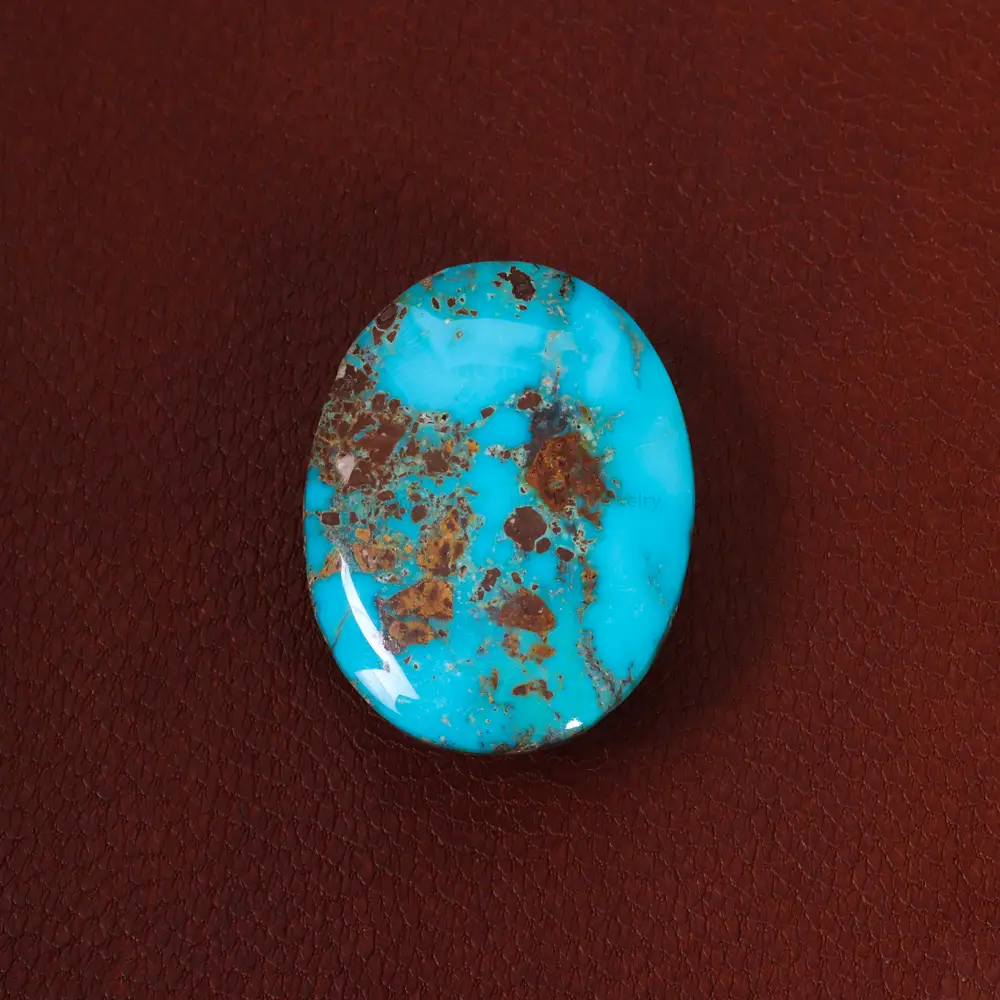 نگین فیروزه شجری کد 28073 - جواهری مشاهیر