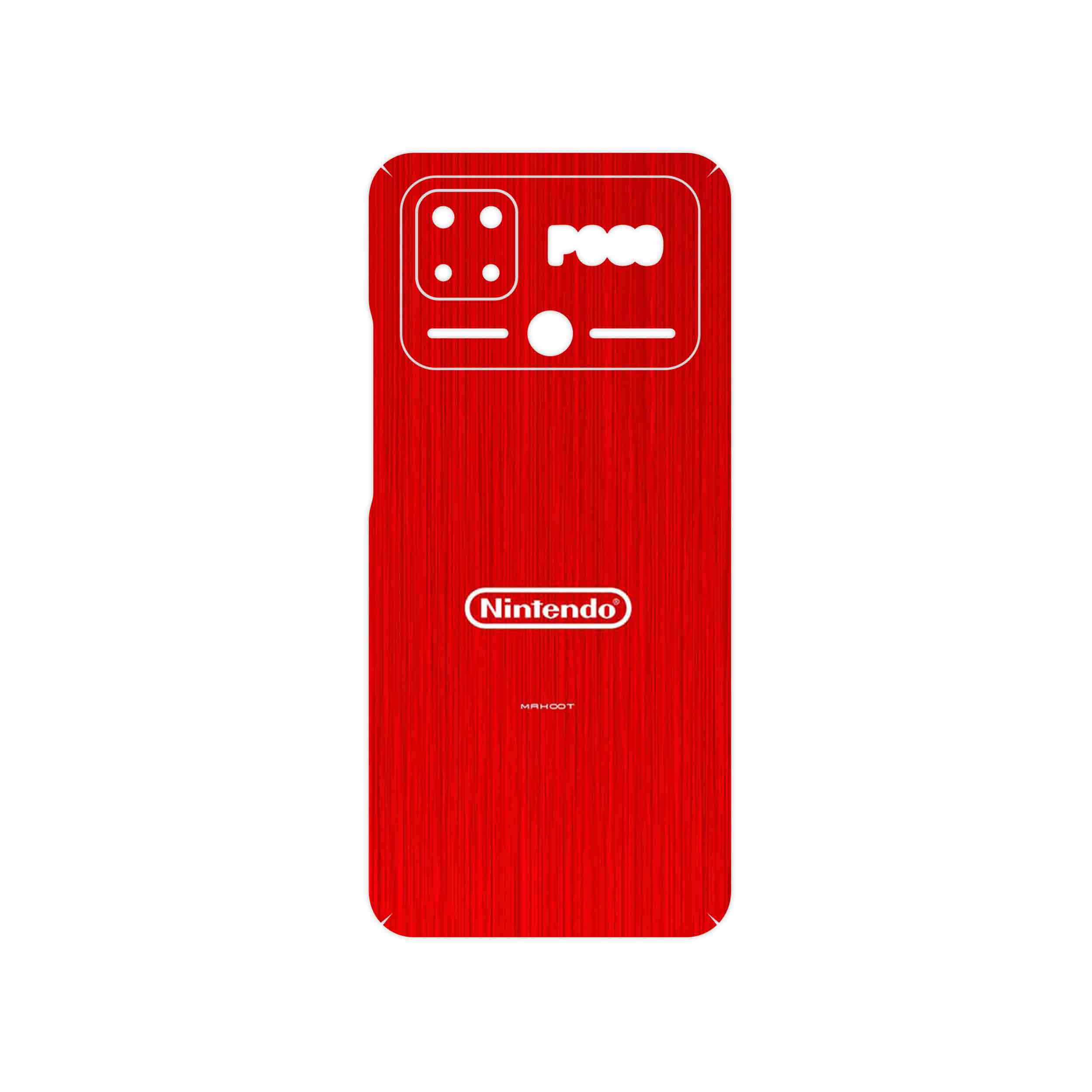 برچسب پوششی ماهوت مدل NINTENDO مناسب برای گوشی موبایل شیائومی Poco C40