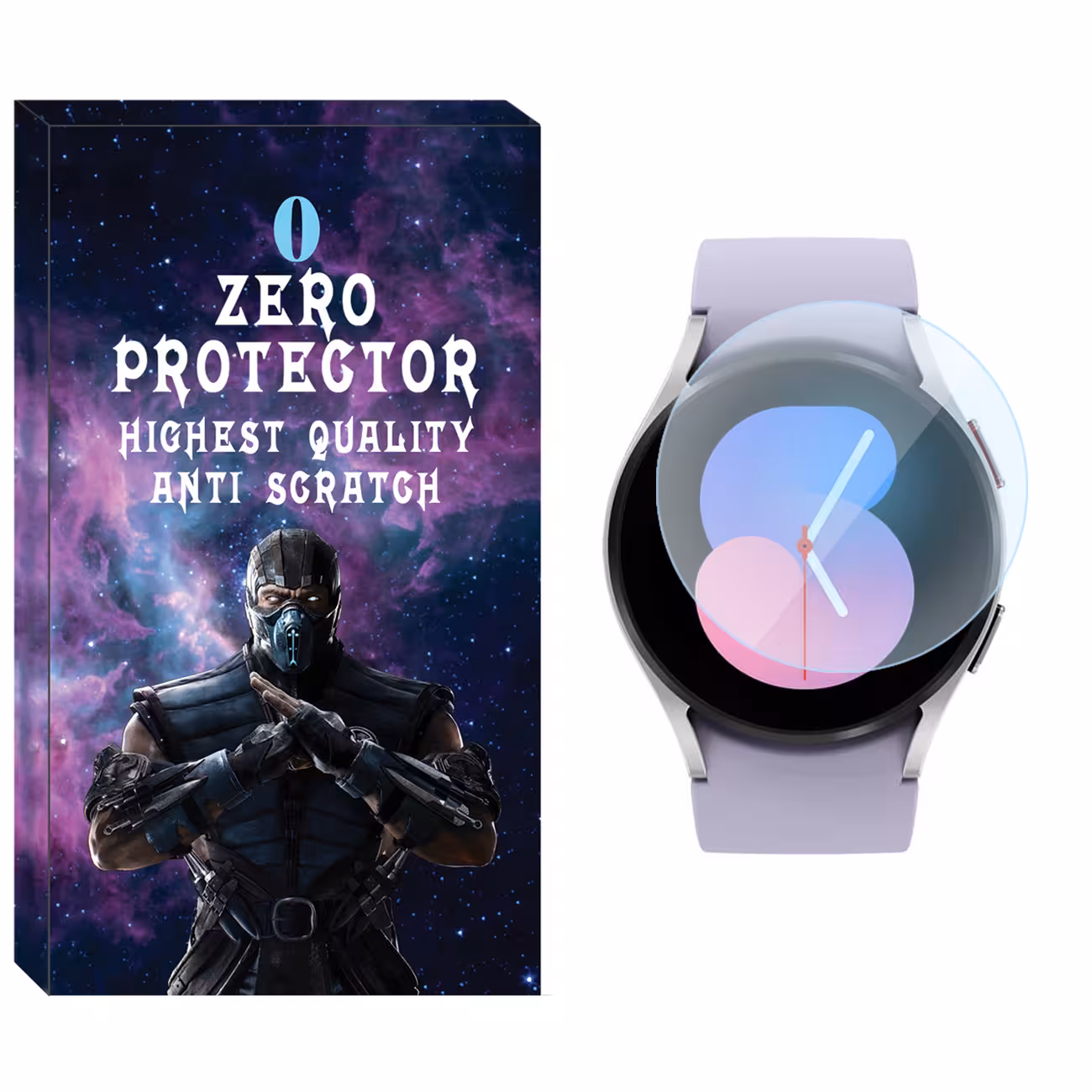 محافظ صفحه نمایش نانو زیرو مدل NZO مناسب برای ساعت هوشمند سامسونگ Galaxy Watch 5 40mm