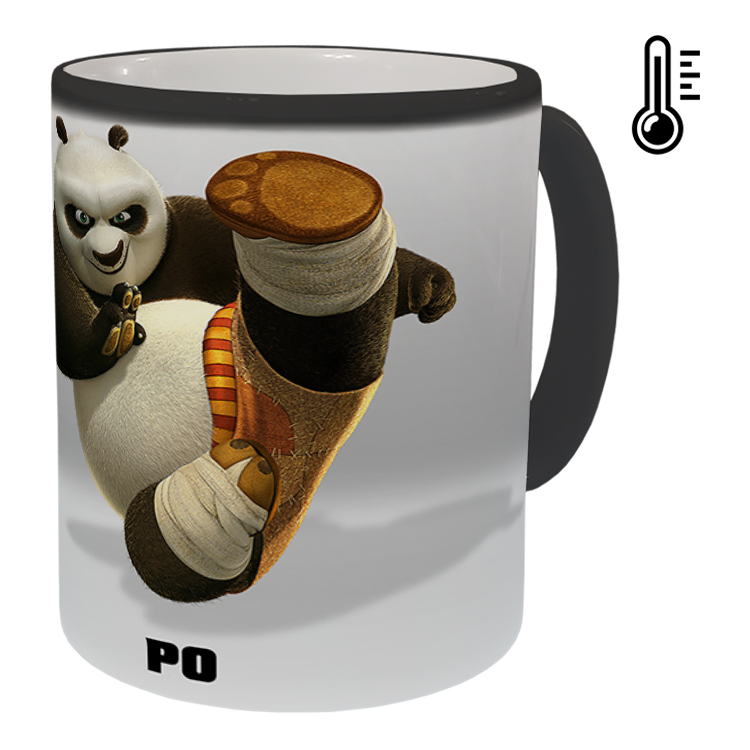 ماگ حرارتی مدل پاندا کونگ فو کار کد 35