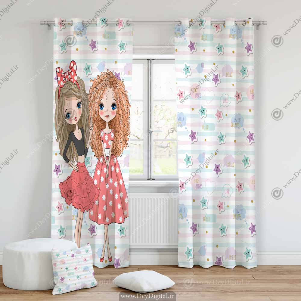 پرده اتاق کودک pk-2009