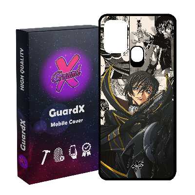 کاور گارد ایکس طرح لولوش انیمه مدل Glass10544 مناسب برای گوشی موبایل سامسونگ Galaxy M31 / M31 Prime / F41