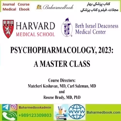 Harvard Psychopharmacology A Master Class 2023 vid