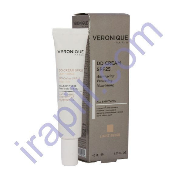 دی دی کرم SPF 25 بژ روشن ورونیک 40 میلی لیتر