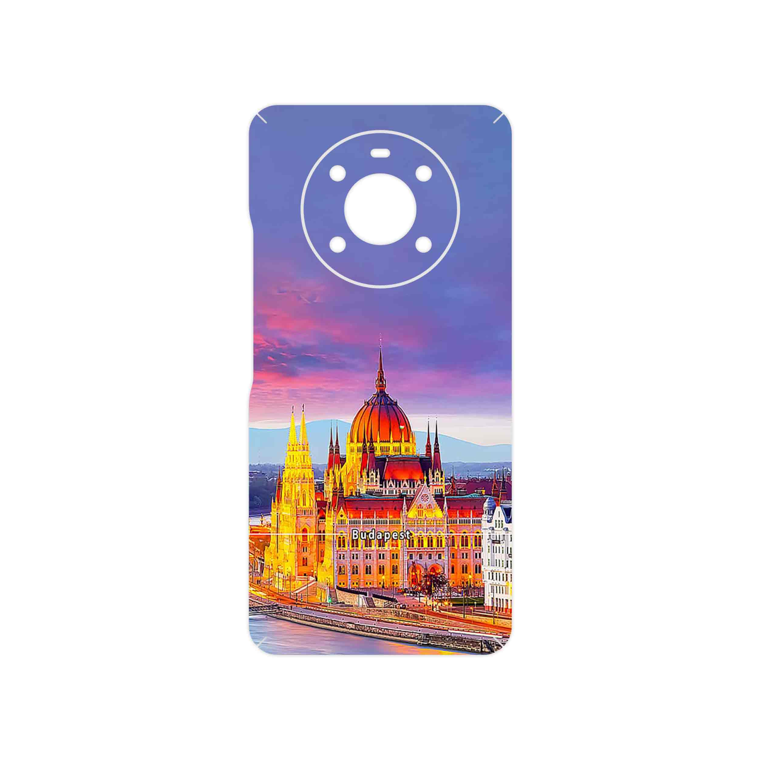 برچسب پوششی ماهوت مدل City of Budapest مناسب برای گوشی موبایل آنر X9 4G