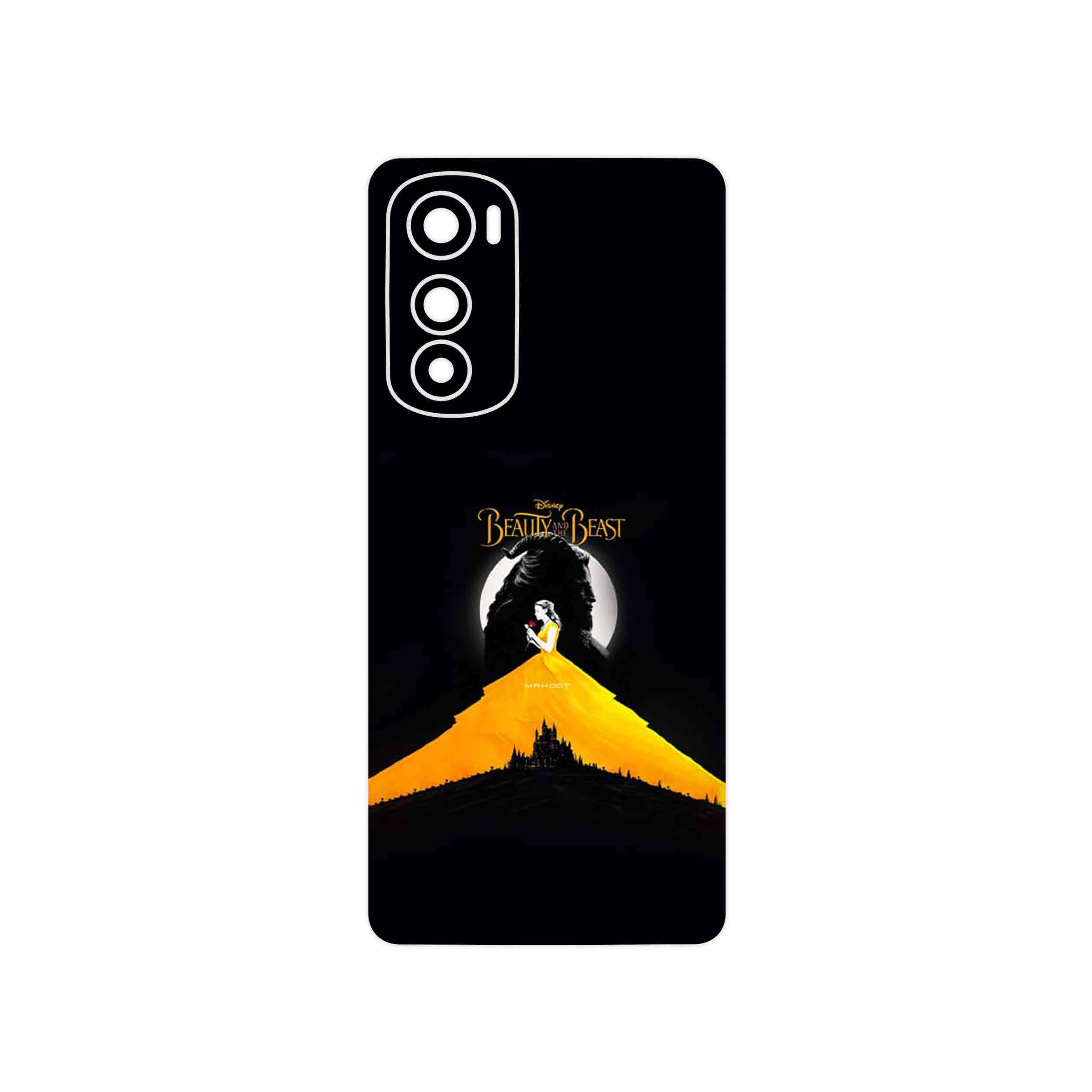 برچسب پوششی ماهوت مدل Beauty and the Beast مناسب برای گوشی موبایل موتورولا Edge 30