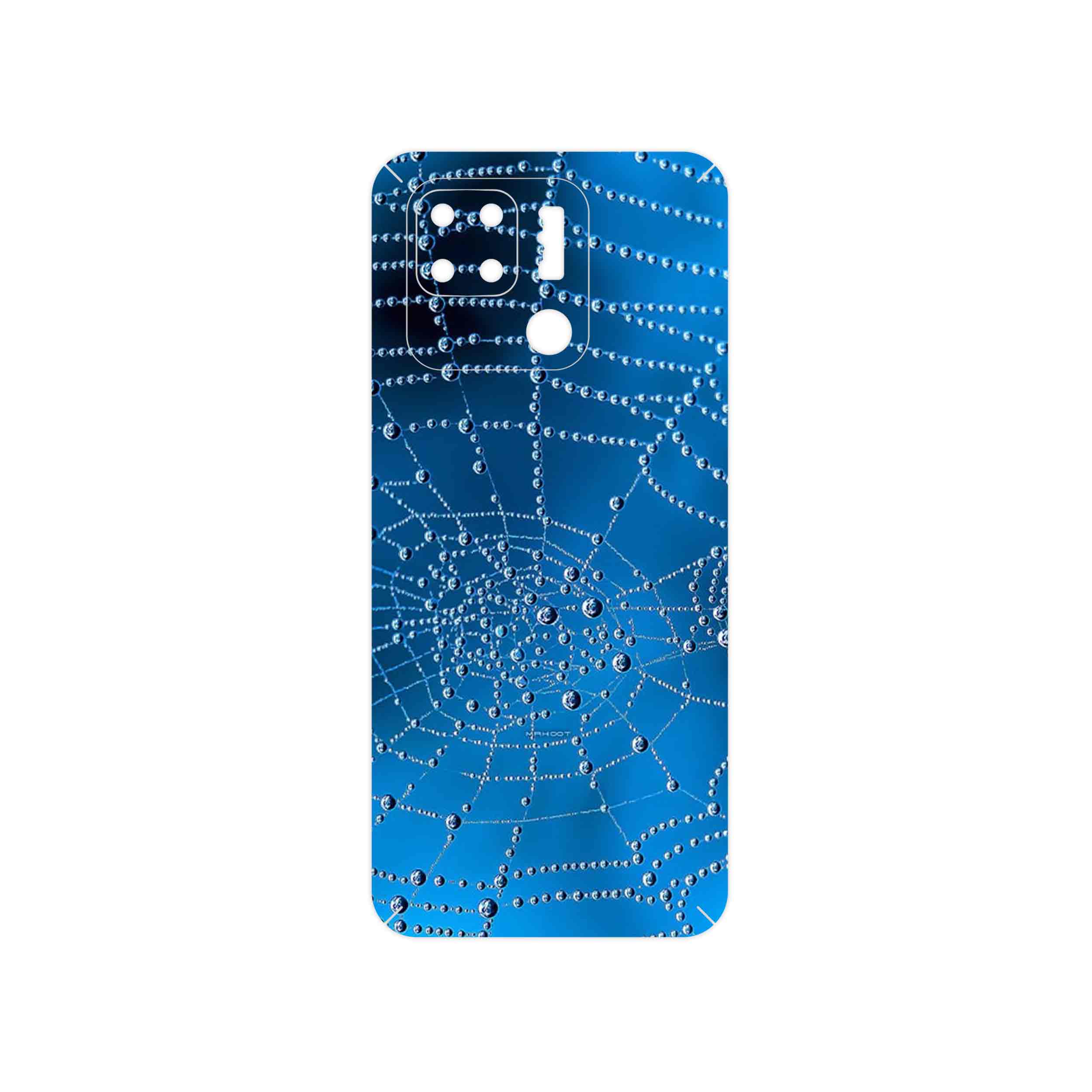برچسب پوششی ماهوت مدل Spider web مناسب برای گوشی موبایل شیائومی Redmi 10C
