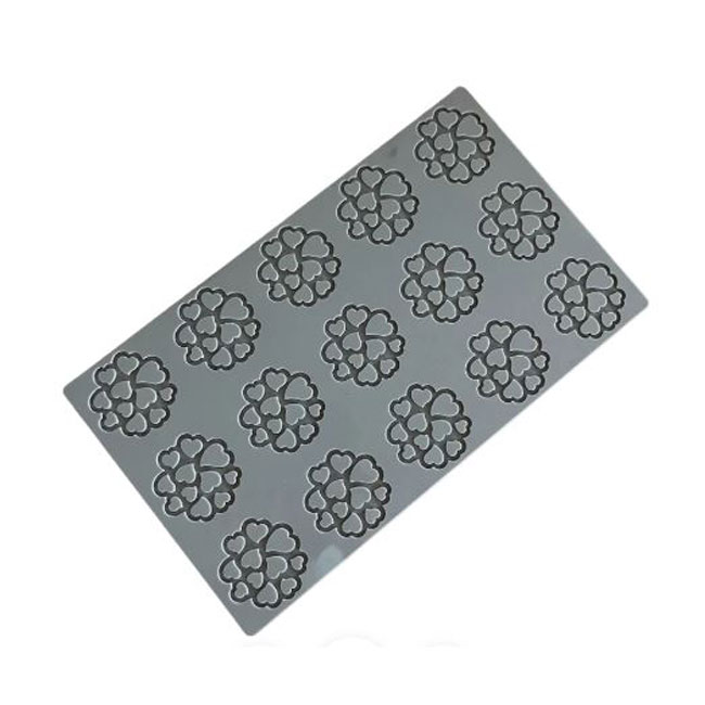 قالب سیلیکونی گارنیش پاونی مدل PR008S